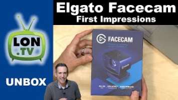 Elgato Facecam Unboxing and First Impressions