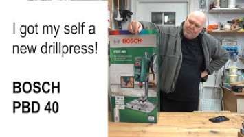 Bosch PBD 40 unboxing