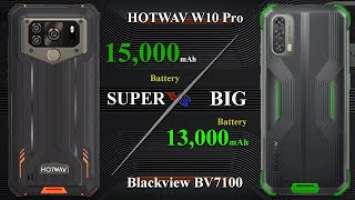 HOTWAV W10 Pro Vs Blackview BV7100 | Full Specifications | Features | Camera | Storage | 2022