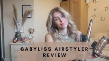 DIY Blowdry, Babyliss Airstyler 1000 Review | Dyson airwrap dupe?!?!