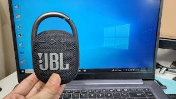 How to Connect JBL Clip 4 to Windows 10 Computer