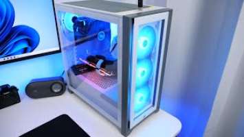 Corsair 4000X RGB CASE & DeepCool AS500 Plus CPU Cooler PC Build Upgrade