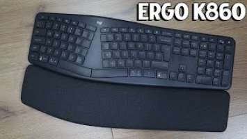 Logitech ERGO K860 - Strange way for egonomics