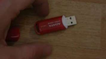 USB флешка ADATA UV150 64Gb red USB 3 0