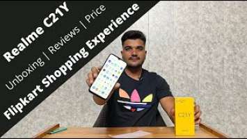 Realme C21Y Unboxing | Reviews | Price Details And Flipkart Shopping Experience | The Online Shopper