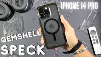 iPhone 14 Pro - Speck Gemshell Clear/Black Unboxing & Review (First Look at a Speck Case!)