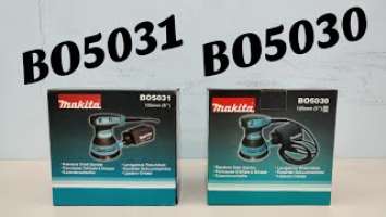 Makita Random Orbit Sander BO5030 & BO5031