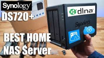 Synology DS720+ Diskstation Unboxing and Setup Tutorial BEST HOME NAS SERVER!