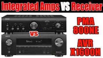 Denon PMA-800NE vs Denon AVR-X1600H [Integrated VS Receiver] LS50M Same Price, Same Sound?Blind Test