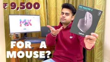 Logitech MX Master 3 Unboxing India | Is It The Productivity Beast Everyone Claims? Flagship Mouse!!