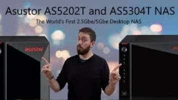 Asustor Nimbustor AS5202T and AS5304T 2 5Gbe and 5Gbe NAS