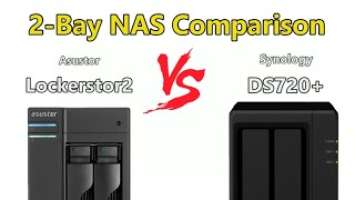 2-Bay NAS Comparison - LockerStor 2 vs Synology DS720+