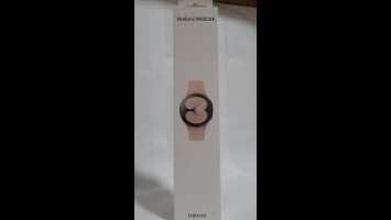 Samsung Galaxy Watch 4 Pink Gold 40mm Unboxing #Shorts #Samsung #Galaxy #Watch4