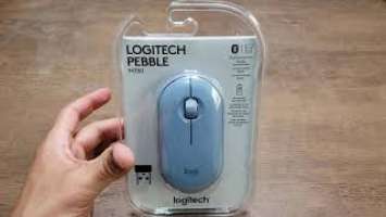 Mouse sem fio Logitech Pebble M350 | Unboxing