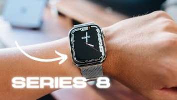 Apple Watch Series 8 Unboxing (Stainless Steel Silver)