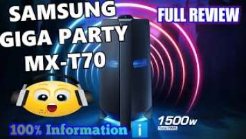 best SAMSUNG  SPEAKER FULL UNBOX/REVIEW /MX-T40 SPEAKER #samsungsoundbar #TOWERSPEAKER #MX-T40