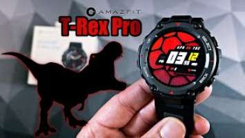 Amazfit T-Rex Pro Rugged Smartwatch - AMOLED - 10ATM - MIL-STD 810G