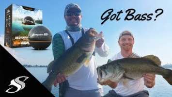 Deeper Sonar Pro Plus Helps Us Boat Monster Bass! - Bass Fishing