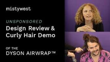 MistyWest's Design Review & Curly Hair Demo of the Dyson Airwrap