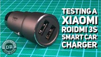 Testing a Xiaomi Roidmi 3S smart car charger