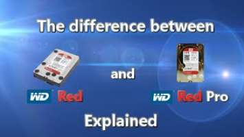 The difference between WD Red and WD Red PRO explained