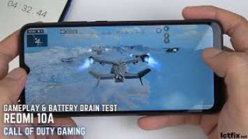 Redmi 10A Call of Duty Mobile Gaming test CODM with Helio G25, 2GB RAM