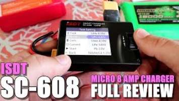 iSDT SC-608 MINI Portable Smart Charger Review - [Unboxing, Inspection, In-Depth Charge Test]