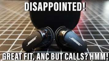 DISAPPOINTED!  QuietComfort Earbuds II Call Quality and Audio Tests.  I wish it was better!