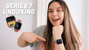 Apple Watch Series 7 UNBOXING and FIRST IMPRESSIONS - this is STARLIGHT!