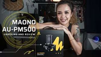 MAONO AU-PM500 CONDENSER MICROPHONE | CELYANE MUYUK