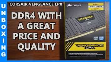 Corsair Vengeance LPX (2x8gb 2400MHz) Unboxing