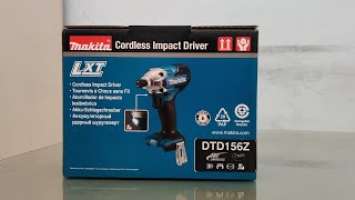 DTD156Z Makita Cordless Impact Driver 18V , 165N.m