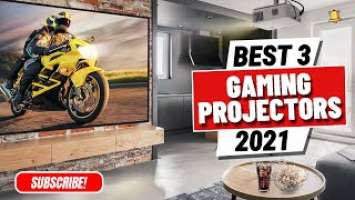 Best 3 Gaming Projectors of 2021 - Optoma GT1080HDR | BenQ X1300i | Optoma UHD38