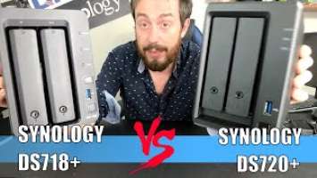 Synology DS720+ vs DS718+ NAS Comparison