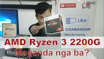 AMD Ryzen 3 2200G Review and Unboxing | ARIESABANGAN