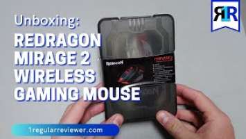 Redragon Mirage 2 Wireless Gaming Mouse (model 690-1) Unboxing and first impressions