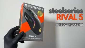 Steelseries Rival 5 Gaming Mouse Unboxing | ASMR