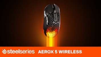 Aerox 5 Multi-Genre Gaming Mouse, Wired and Wireless | SteelSeries