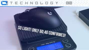 Only 60.4g! So Light! | Logitech G Pro X Superlight Wireless Mouse