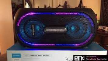 Part 1. Anker soundcore rave Soundtest