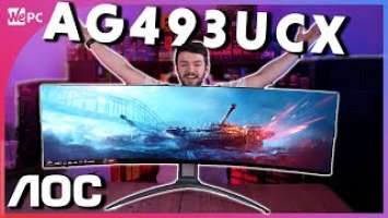 AOC AG493UCX UNBOXING - 49" Ultrawide!