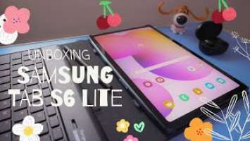 UNBOXING SAMSUNG GALAXY TAB S6 LITE 10.4" (2020) | Tablet For Work Games