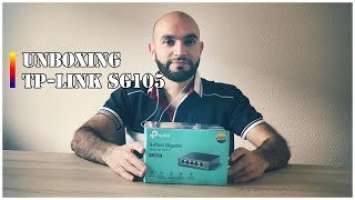 Unboxing Tp-link TL-SG105 5-port فتح صندوق تي بي لنك