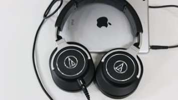 Audio Technica ATH-M70X Headphones Unboxing