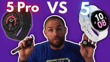 Samsung Galaxy Watch 5 Pro vs Watch 5 | Fitness Tech Review