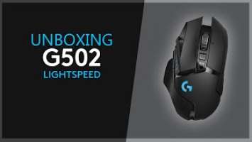 Logitech G502 Lightspeed Wireless Gaming Mouse Unboxing