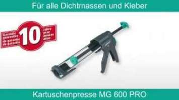 wolfcraft Mechanische Kartuschenpresse MG 600 PRO (Art.-Nr. 4356000)