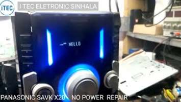 PANASONIC SAVKX20 NO POWER REPAIR  TIPS