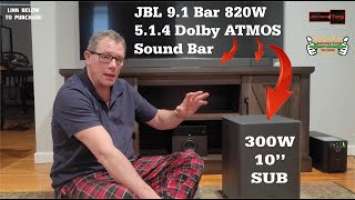 JBL 5.1.4 Dolby ATMOS Sound Bar (BAR 9.1) | JoeteckTips