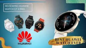 Trying the new HUAWEI WATCH GT 2 Pro, only here in Huawei Store!